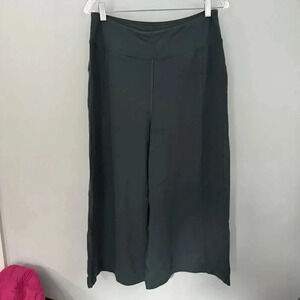 Lululemon Pants Womens 8 High Waisted Wide Leg Blissed Out Culotte Yoga Blue